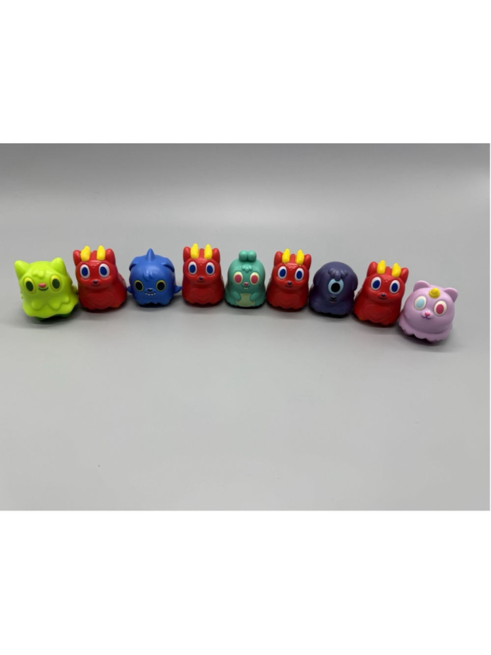 Wendy’s Kids Meal My Strange Pet Lot of 9 (No Bags) Dragon Slime Shark Dog Slug